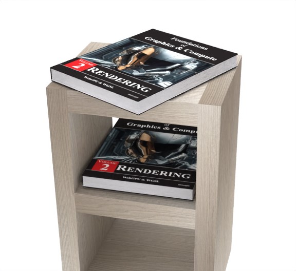 Extra image for Foundations of Graphics & Compute - Volume 2: Rendering  (Hardback)